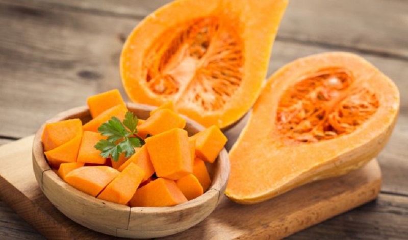 Beta – carotene là sắc tố thực vật có nhiều trong bí đỏ